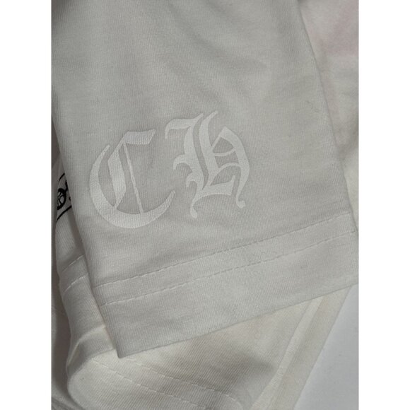 Chrome Hearts Pink Letters T-Shirt in White - Picture 3 of 10